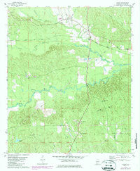 Jachin Alabama Historical topographic map, 1:24000 scale, 7.5 X 7.5 Minute, Year 1978