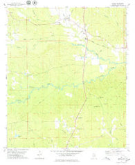 Jachin Alabama Historical topographic map, 1:24000 scale, 7.5 X 7.5 Minute, Year 1978