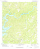 Jacksons Gap Alabama Historical topographic map, 1:24000 scale, 7.5 X 7.5 Minute, Year 1971