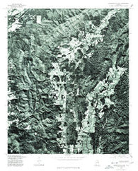 Jacksonville East Alabama Historical topographic map, 1:24000 scale, 7.5 X 7.5 Minute, Year 1975