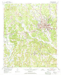Jasper Alabama Historical topographic map, 1:24000 scale, 7.5 X 7.5 Minute, Year 1949