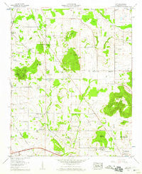 Jeff Alabama Historical topographic map, 1:24000 scale, 7.5 X 7.5 Minute, Year 1958