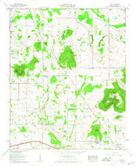 Jeff Alabama Historical topographic map, 1:24000 scale, 7.5 X 7.5 Minute, Year 1958