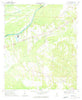 Jefferson Alabama Historical topographic map, 1:24000 scale, 7.5 X 7.5 Minute, Year 1970