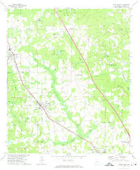 Jemison East Alabama Historical topographic map, 1:24000 scale, 7.5 X 7.5 Minute, Year 1971