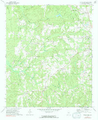 Jemison West Alabama Historical topographic map, 1:24000 scale, 7.5 X 7.5 Minute, Year 1971
