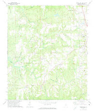 Jemison West Alabama Historical topographic map, 1:24000 scale, 7.5 X 7.5 Minute, Year 1971