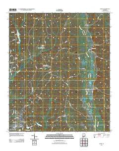 Jones Alabama Historical topographic map, 1:24000 scale, 7.5 X 7.5 Minute, Year 2011