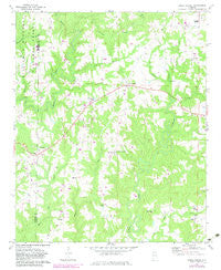 Jones Chapel Alabama Historical topographic map, 1:24000 scale, 7.5 X 7.5 Minute, Year 1969