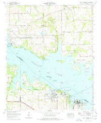 Jones Crossroads Alabama Historical topographic map, 1:24000 scale, 7.5 X 7.5 Minute, Year 1976