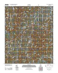 Jones Chapel Alabama Historical topographic map, 1:24000 scale, 7.5 X 7.5 Minute, Year 2011
