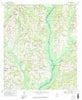 Josie Alabama Historical topographic map, 1:24000 scale, 7.5 X 7.5 Minute, Year 1968