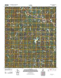 Kellyton Alabama Historical topographic map, 1:24000 scale, 7.5 X 7.5 Minute, Year 2011