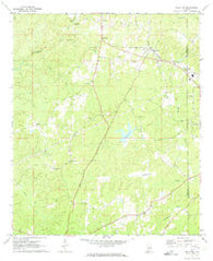 Kellyton Alabama Historical topographic map, 1:24000 scale, 7.5 X 7.5 Minute, Year 1971
