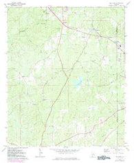 Kellyton Alabama Historical topographic map, 1:24000 scale, 7.5 X 7.5 Minute, Year 1971