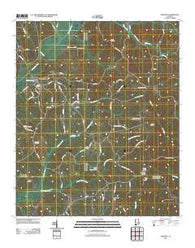Kennedy Alabama Historical topographic map, 1:24000 scale, 7.5 X 7.5 Minute, Year 2011
