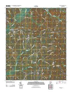 Kennedy Alabama Historical topographic map, 1:24000 scale, 7.5 X 7.5 Minute, Year 2011