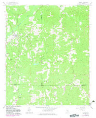 Kennedy Alabama Historical topographic map, 1:24000 scale, 7.5 X 7.5 Minute, Year 1967