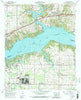 Killen Alabama Historical topographic map, 1:24000 scale, 7.5 X 7.5 Minute, Year 1971