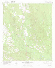 Kimbrough Alabama Historical topographic map, 1:24000 scale, 7.5 X 7.5 Minute, Year 1978