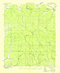King Cove Alabama Historical topographic map, 1:24000 scale, 7.5 X 7.5 Minute, Year 1936