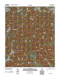 King Cove Alabama Historical topographic map, 1:24000 scale, 7.5 X 7.5 Minute, Year 2011