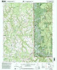 Kinlock Spring Alabama Historical topographic map, 1:24000 scale, 7.5 X 7.5 Minute, Year 2000