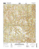 Kinlock Spring Alabama Current topographic map, 1:24000 scale, 7.5 X 7.5 Minute, Year 2014