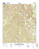 Kinston Alabama Current topographic map, 1:24000 scale, 7.5 X 7.5 Minute, Year 2014
