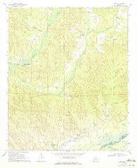 Kirk Alabama Historical topographic map, 1:24000 scale, 7.5 X 7.5 Minute, Year 1970