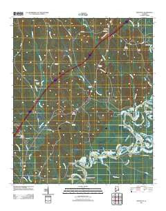 Knoxville Alabama Historical topographic map, 1:24000 scale, 7.5 X 7.5 Minute, Year 2011