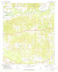 La Place Alabama Historical topographic map, 1:24000 scale, 7.5 X 7.5 Minute, Year 1971