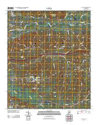 La Place Alabama Historical topographic map, 1:24000 scale, 7.5 X 7.5 Minute, Year 2011