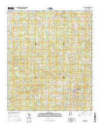 Lafayette Alabama Current topographic map, 1:24000 scale, 7.5 X 7.5 Minute, Year 2014