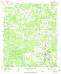 Lafayette Alabama Historical topographic map, 1:24000 scale, 7.5 X 7.5 Minute, Year 1971