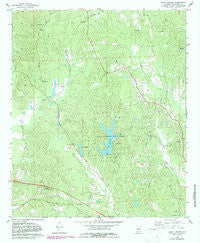 Lake Lurleen Alabama Historical topographic map, 1:24000 scale, 7.5 X 7.5 Minute, Year 1978
