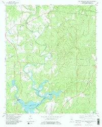 Lake Tuscaloosa North Alabama Historical topographic map, 1:24000 scale, 7.5 X 7.5 Minute, Year 1978