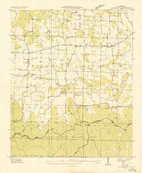 Landersville Alabama Historical topographic map, 1:24000 scale, 7.5 X 7.5 Minute, Year 1936