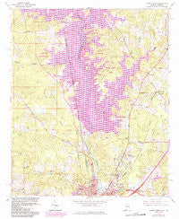 Lanett North Alabama Historical topographic map, 1:24000 scale, 7.5 X 7.5 Minute, Year 1964