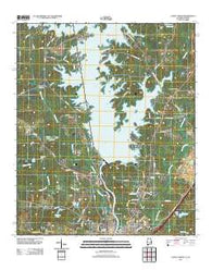 Lanett North Alabama Historical topographic map, 1:24000 scale, 7.5 X 7.5 Minute, Year 2011