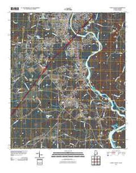 Lanett South Alabama Historical topographic map, 1:24000 scale, 7.5 X 7.5 Minute, Year 2011