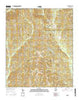 Lapine Alabama Current topographic map, 1:24000 scale, 7.5 X 7.5 Minute, Year 2014
