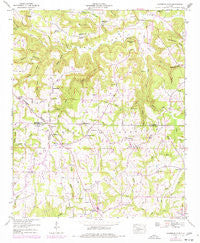 Lawrence Cove Alabama Historical topographic map, 1:24000 scale, 7.5 X 7.5 Minute, Year 1949