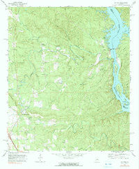 Lay Dam Alabama Historical topographic map, 1:24000 scale, 7.5 X 7.5 Minute, Year 1971