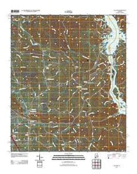 Lay Dam Alabama Historical topographic map, 1:24000 scale, 7.5 X 7.5 Minute, Year 2011
