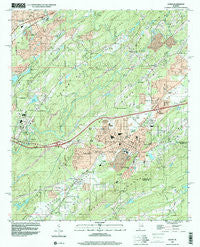 Leeds Alabama Historical topographic map, 1:24000 scale, 7.5 X 7.5 Minute, Year 1998