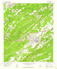 Leeds Alabama Historical topographic map, 1:24000 scale, 7.5 X 7.5 Minute, Year 1959