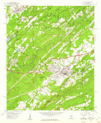 Leeds Alabama Historical topographic map, 1:24000 scale, 7.5 X 7.5 Minute, Year 1959