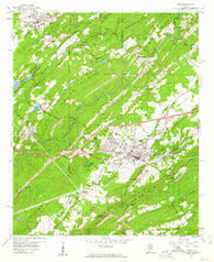 Leeds Alabama Historical topographic map, 1:24000 scale, 7.5 X 7.5 Minute, Year 1959