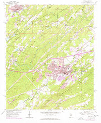 Leeds Alabama Historical topographic map, 1:24000 scale, 7.5 X 7.5 Minute, Year 1959